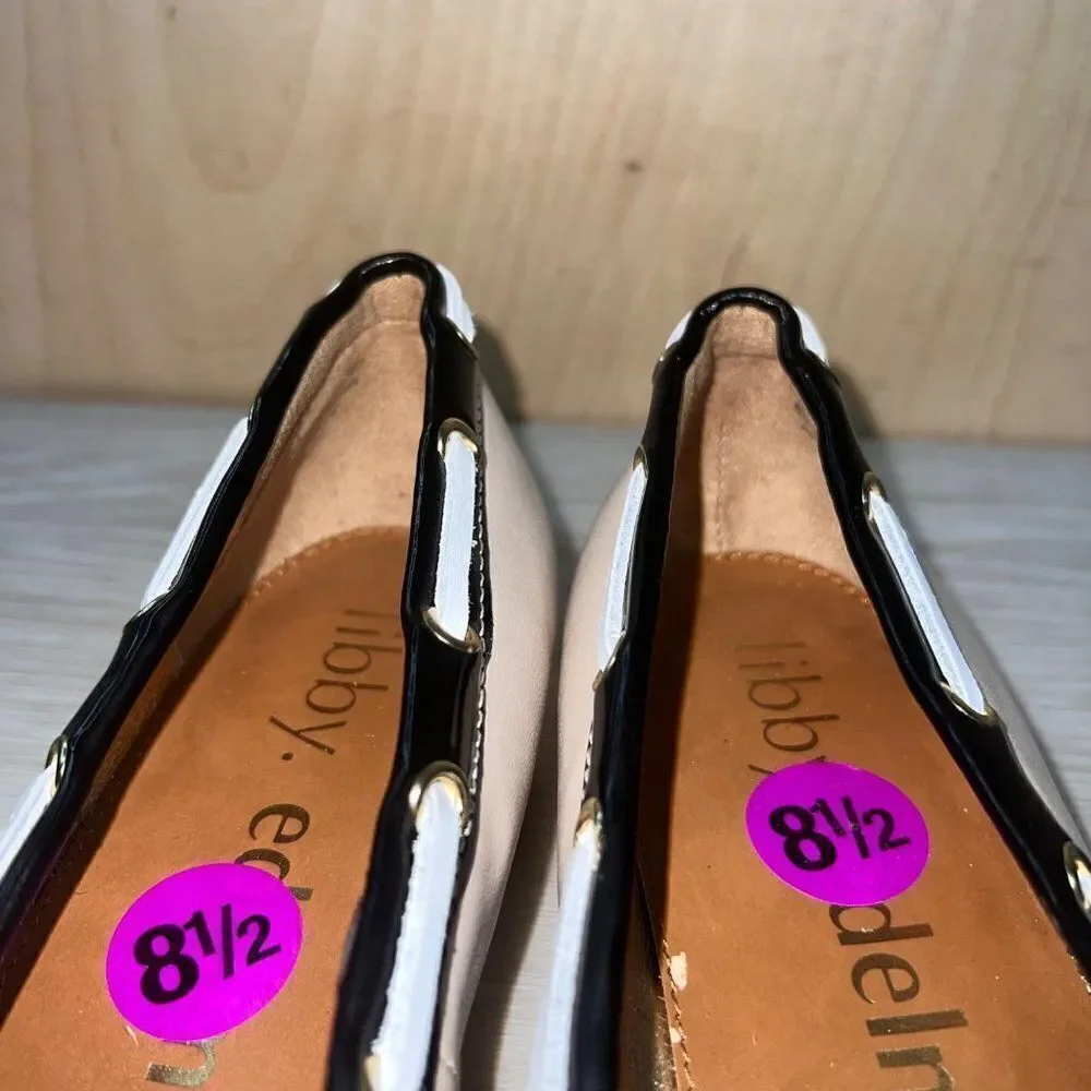 Libby Elderman Bristol Wedge Boat Shoes Women's 8.5‎